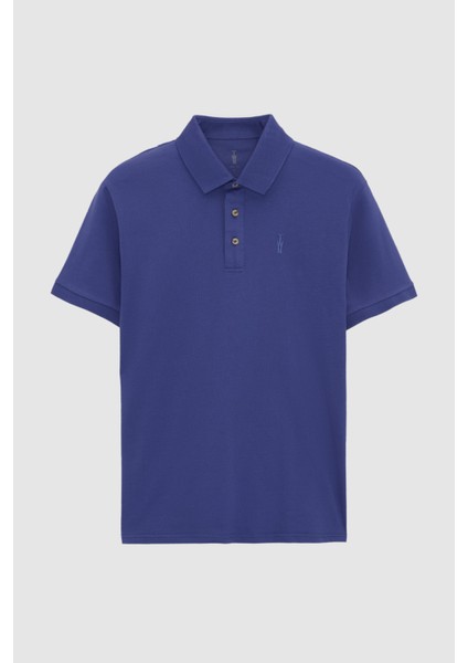 Slim Fit Mor Pike Dokulu T-Shirt 4EC146011784M indirimleri