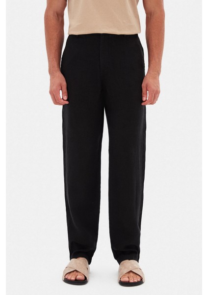 Ds Damat Comfort Fit Siyah Jogger Pantolon