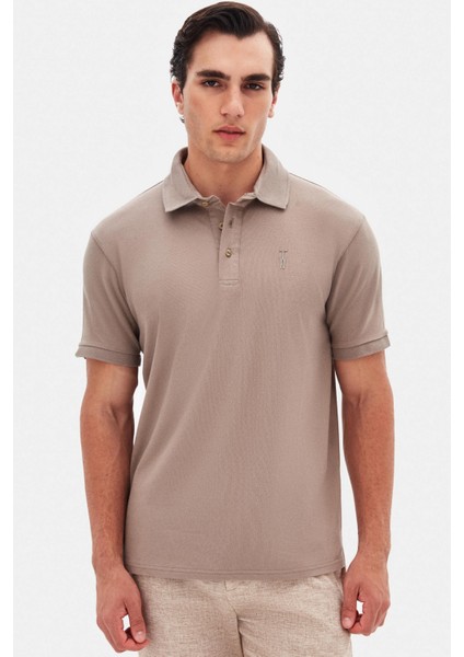 Slim Fit Vizon Pike Dokulu T-Shirt 4EC146011784M