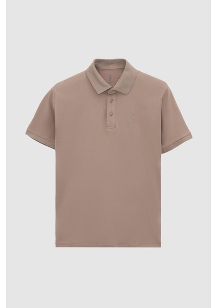 Slim Fit Vizon Pike Dokulu T-Shirt 4EC146011784M indirimleri