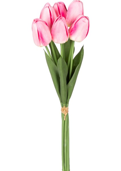 Yapay Lale Islak Dokulu Pembe 44 Cm. modelleri