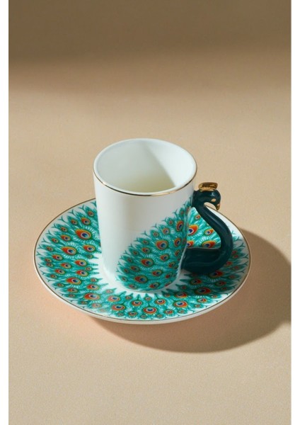 Yeşil 2'li Kahve Fincanı Seti, 90 Ml, Şık ve Kullanışlı Kahve Fincanları modelleri