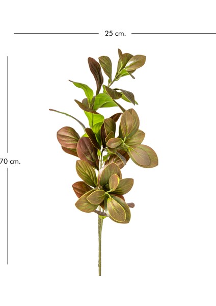 Yapay Manolya Dalı Kahverengi 70 Cm. fırsatları