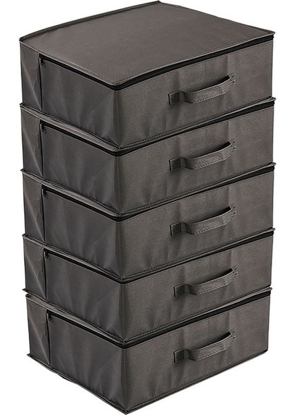 3'lü Set 53X44X21 cm Baza Altı & Dolap Içi Organizer, Yorgan Düzenleyici Çocuk Hurç Sevimli Desenli modelleri