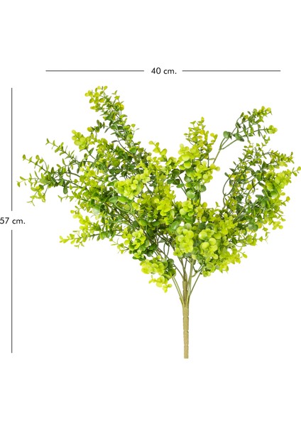 Yapay Bitki Okaliptus Demet Yeşil 57 Cm. modelleri