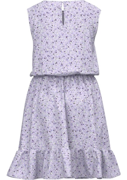 Kız Çocuk Çiçekli Elbise modelleri