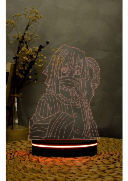 3D Renkli Dekoratif Gece Lambası, Anime Tarzı, Şık ve Kullanışlı Aydınlatma Seçeneği fiyatları