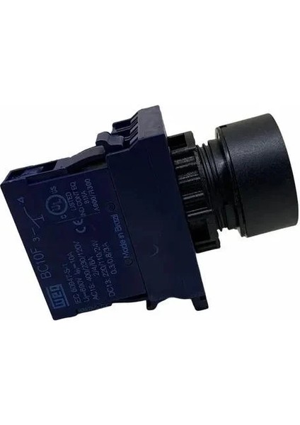 CSW-BF2-10000000-3VF Yeşil Yaylı Buton Plastik 22MM
