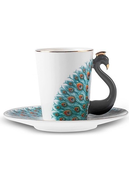 Yeşil 2'li Kahve Fincanı Seti, 90 Ml, Şık ve Kullanışlı Kahve Fincanları