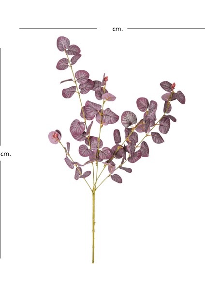 Yapay Okaliptus Dalı Bordo 87 Cm. modelleri