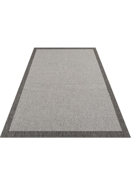 Eko Halı Mono Mno 05 Antrasit Black Hav Toz Vermez Sisal Halı Kolay Temizlenen Halı indirimleri