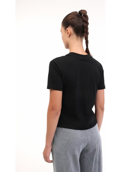 Wb 11ASYA-T 5pr Siyah Kadın Kısa Kol T-Shirt fiyatları