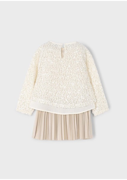 Kız Çocuk Takım Görünümlü Elbise modelleri