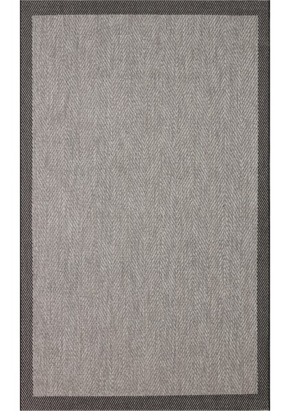 Eko Halı Mono Mno 02 Dark Grey Hav Toz Vermez Sisal Halı Kolay Temizlenen Hasır Dokulu Modern Halı