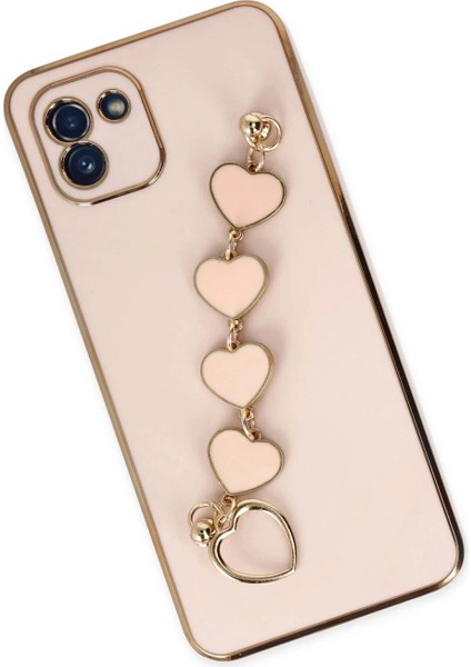 Samsung Galaxy A03 Kılıf Esila Silikon - Pudra modelleri