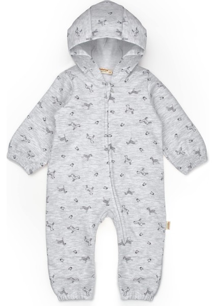 Bebek Uzun Kollu Şapkalı Tulum %100 Organik Pamuk - Yenidoğan - CSY8033 fiyatları