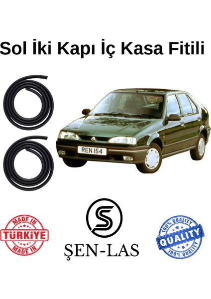 Renault Reno-19 Sedan (1992-1997) Şen-Las Sol Ön ve Arka Fitili ŞL3508