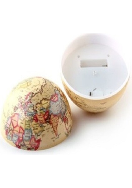 Renkli Dönen Işıklı Dünya Küresi, Dekoratif ve Şık Tasarım