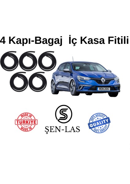 Renault Megane 4 Gt Şen-Las 4 Kapı + Bagaj Fitili ŞL3311