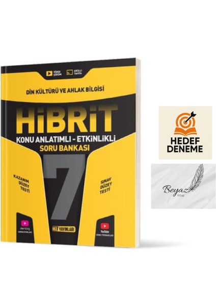 Hız 7.sınıf Hibrit Din Kültürü ve Ahlak Bilgisi Konu Anlatımlı Soru Bankası Hedef Deneme