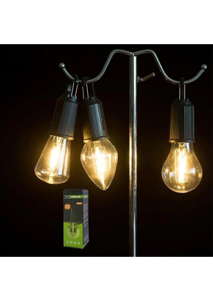 Renkli Portatif Şarjlı LED Ampül, Hafif ve Pratik Aydınlatma Seçeneği