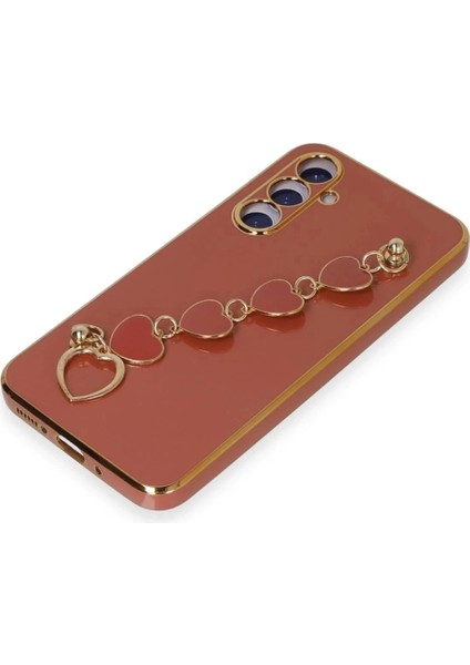 Samsung Galaxy A54 5g Kılıf Esila Silikon - Kırmızı fırsatları