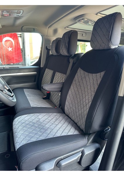 Peugeot Expert Traveller Araca Özel Koltuk Kılıfı