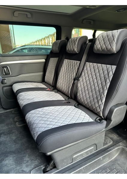 Peugeot Expert Traveller Araca Özel Koltuk Kılıfı modelleri