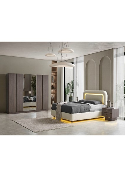 Hermes Mdf Yatak Odası Takımı