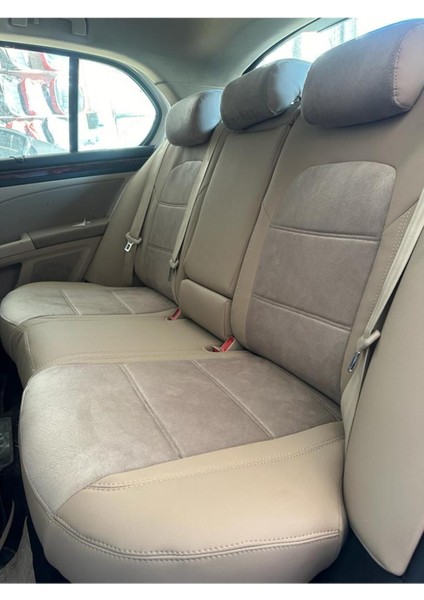 Skoda Superb 2012-2014 Model Araca Uygun Özel Dikim Koltuk Kılıfı
