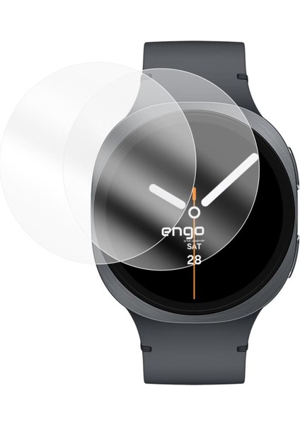 Samsung Galaxy Watch 8 44 mm Ekran Koruyucu Tpu 2'li Şeffaf