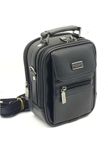 Şık Erkek Siyah Çelik Kasalı El ve Omuz Çantası fiyatları