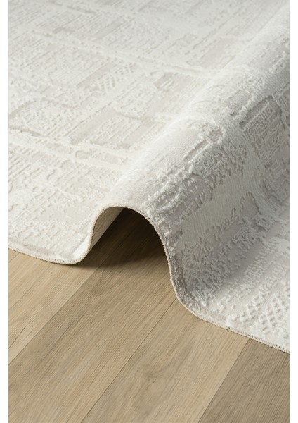 Dream Beyaz Halı Modern Dokuma Halı Salon Oturma Odası Yatak Odası Halısı 13839A 80 x 150 modelleri