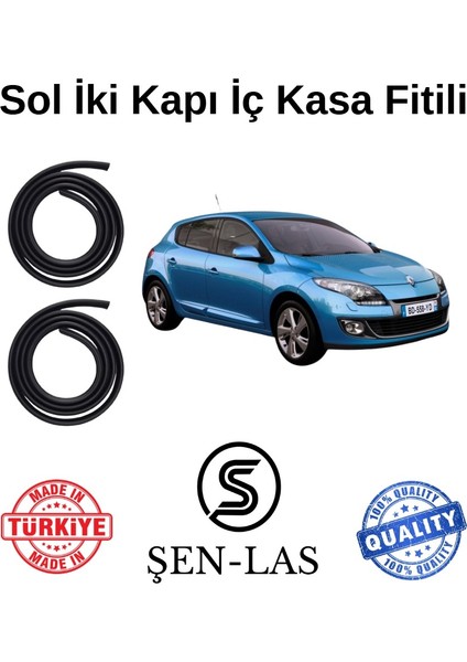 Renault Megane 3 Hatcback Şen-Las Sol Ön ve Arka Fitili ŞL2708