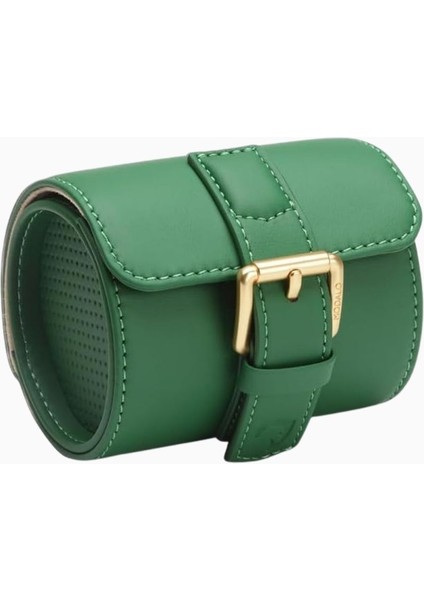 Deri Saat Rulosu, 1 Saat Kapasiteli, Kompakt ve Şık Seyahat Kutusu