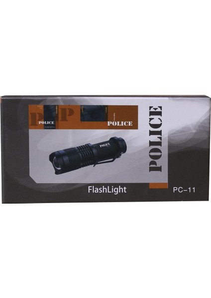 Renkli El Feneri, Power Led, Zoom, Kalem Pil ile Çalışır, Hafif ve Pratik