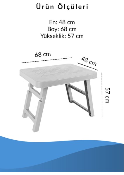 Katlanabilir Bardak Bölmeli Masa Piknik Masası Plastik Masa Taşınabilir Masa-1. Sınıf Kalite modelleri