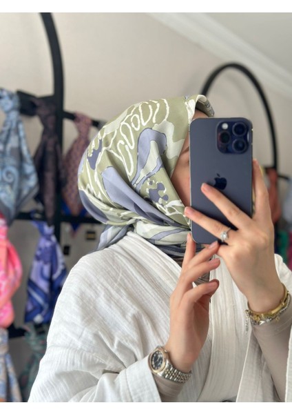 Lavinya Desen Pamuklu Soft Eşarp