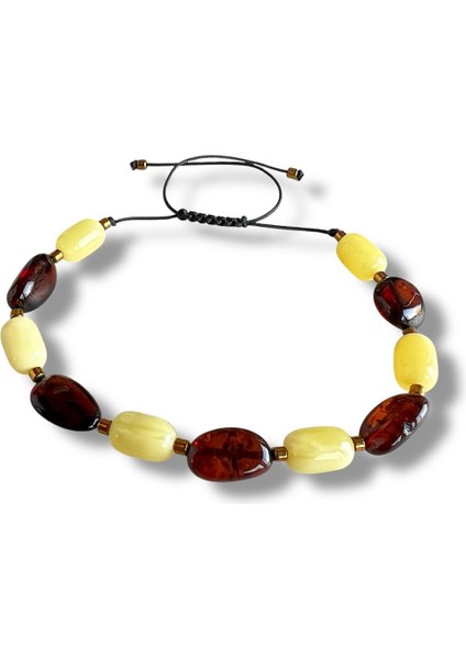 Baltık Damla ve Beyrut Kehribar Bileklik