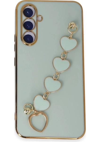 Samsung Galaxy A54 5g Kılıf Esila Silikon - Su Yeşili