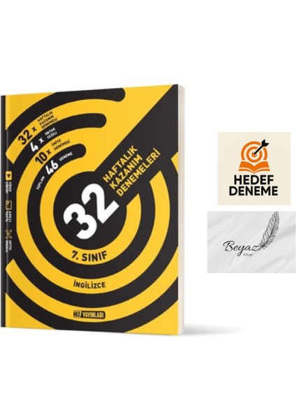 Hız 7.sınıf 32 Haftalık Ingilizce Denemeleri Hedef Deneme