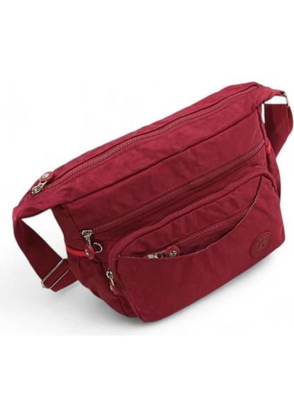 Su Geçirmez Çok Cepli Kadın Çapraz Çanta 25X20 Cm, Şık ve Kullanışlı. fırsatları