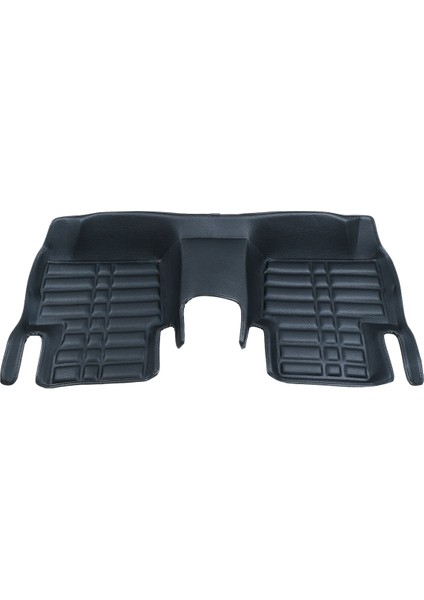 5d Dikişsiz (Press) Deri Havuzlu Paspas Siyah Nissan Qashqai 2021-2024 ile Uyumlu modelleri