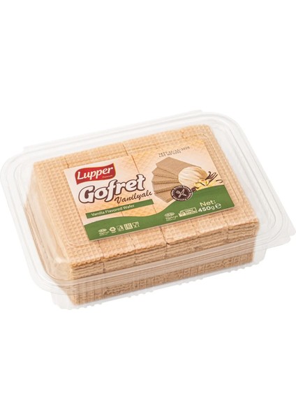 Vanilyalı Gofret 450 gr (Glikossuz) fırsatları
