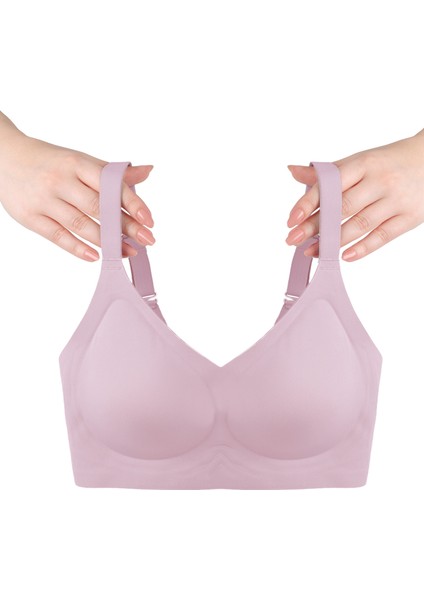 Balensiz Lazer Dikişsiz Görünmez Çıkarılabilir Pedli Toparlayıcı Sütyen