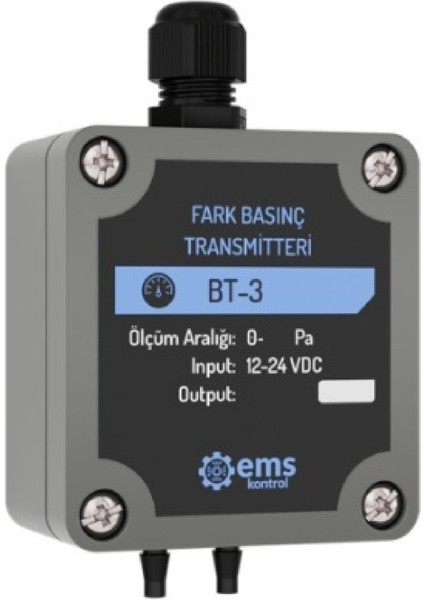 BT-305 ,24VDC 0..10KPA 0..10V Fark Basınç Sensör