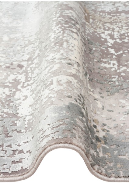 Fresco FS35 Grey Beige Xw Yumuşak Dokulu Özel Işıltılı Yüksek Kaliteli Sık Dokuma Modern Halı