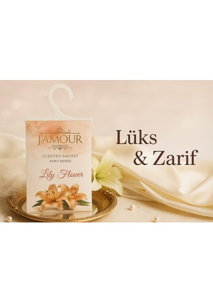 Lily Flower Askılı Dolap & Çekmece Kokusu – 5’li Paket | Uzun Süre Kalıcı Çiçeksi Koku modelleri