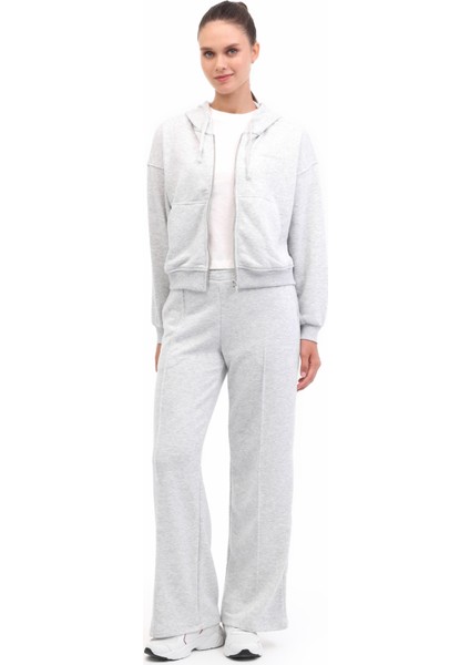 Wb 18AMMY-H 5pr Grı Melanj Kadın Eşofman Üstü modelleri