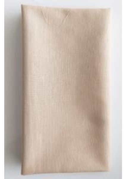 Bej Renkli Astarlık Duck Kumaş 90X50CM, Yumuşak ve Kaliteli Tek Renk Alternatif